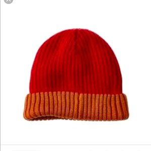 New reversible Hanna kids hat red/tan S